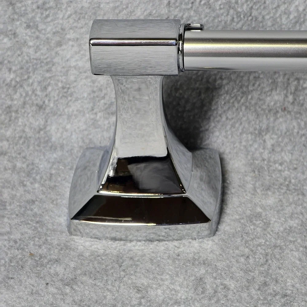 Delta Portwood Toilet Paper Holder Chrome Wall Mount Bathroom Hardware Set